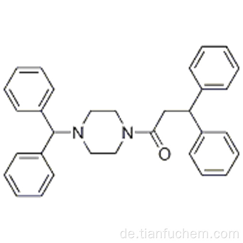 1- [4- (DiphenylMethyl) -1-piperazinyl] -3,3-diphenyl-1-propanon CAS 41332-24-5